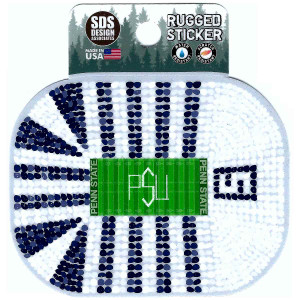 rugged sticker Penn State Stripe Out in Beaver Stadium